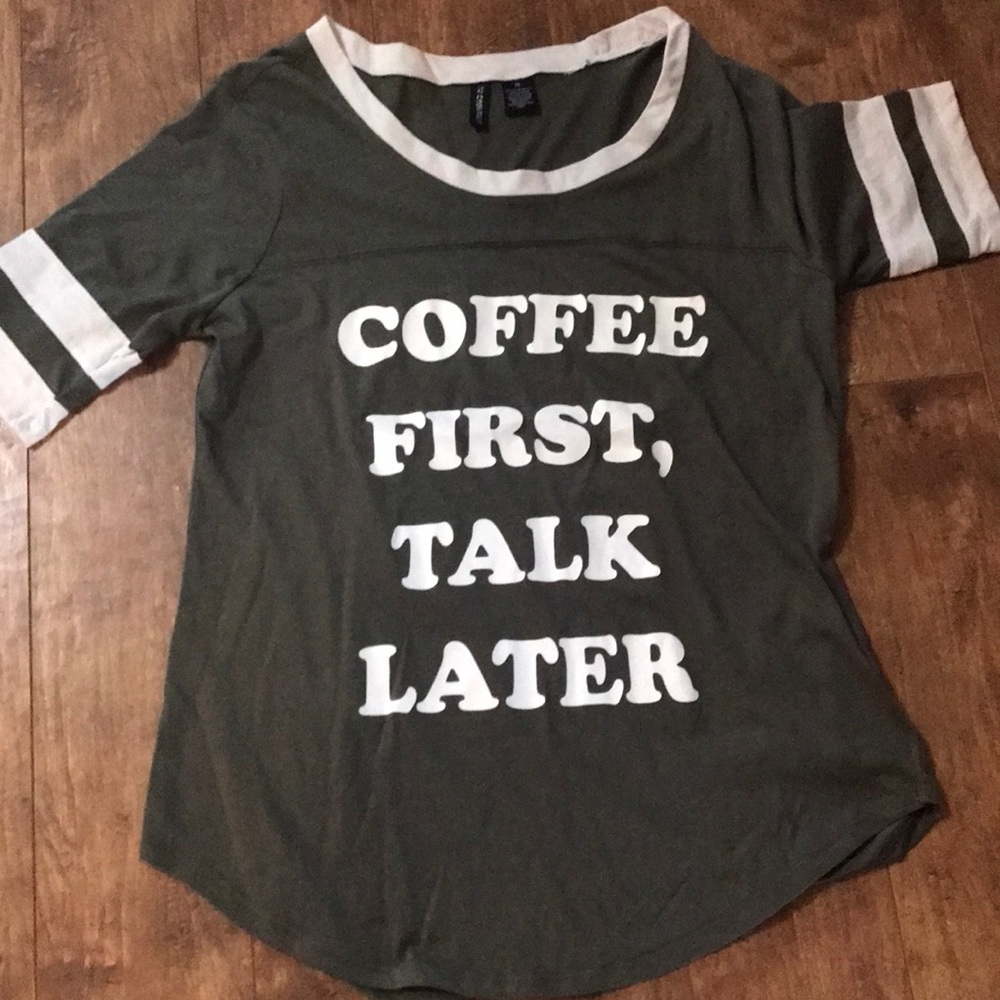 Baseball style t shirt